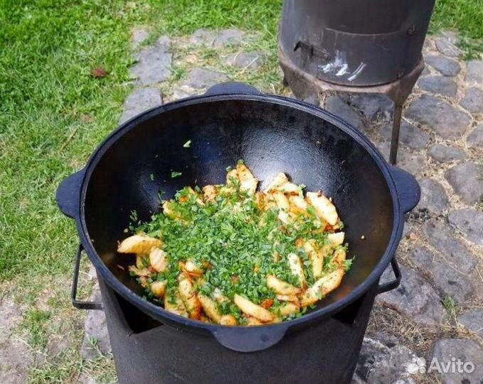 Казаны чугунные 8-16л