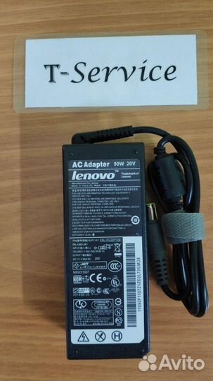 Блок питания для ноутбуков Lenovo 20V 4.5A