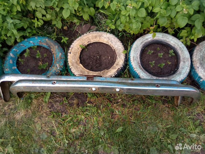 Бампер москвич 412 хром