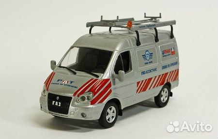 Анс N59 газ 27527 Соболь Техпомощь 1:43