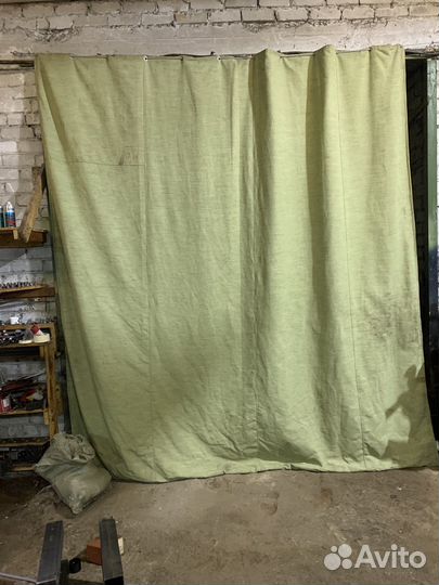 Шторы брезентовые утепленные