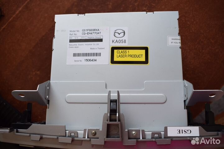 Магнитола Bose mazda6 2008г