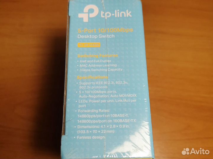 Tp-link 5-port 10/100Mbps Switch