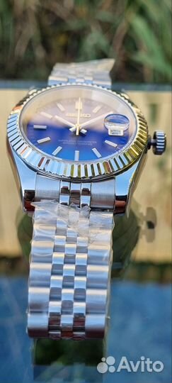 Наручные часы seiko DateJust Blue