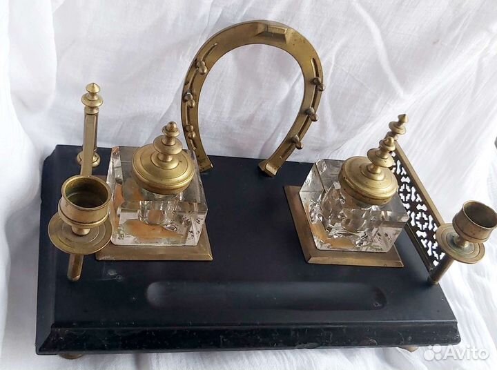 Старинный письменный прибор