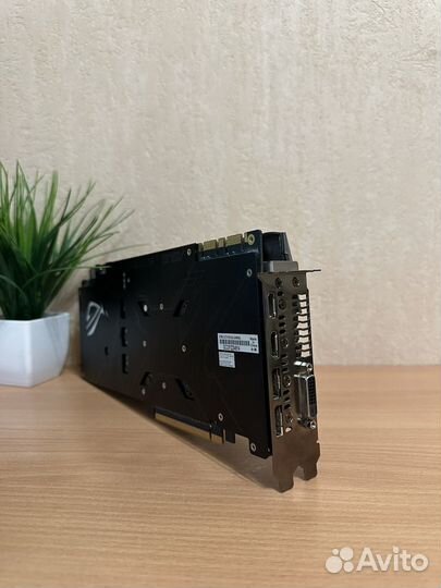 Видеокарта asus gtx 1070 8gb rog strix