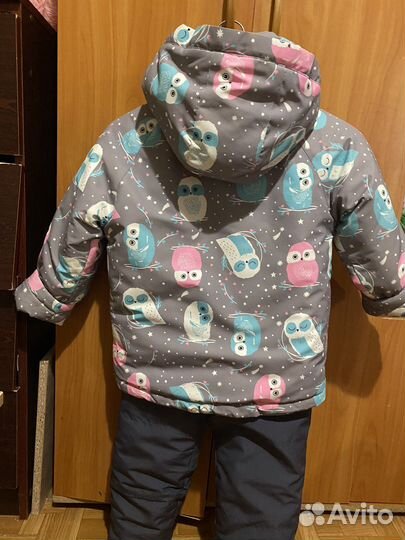 Зимний костюм для девочки