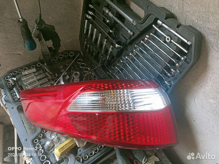 Задние фонари на kia rio 3