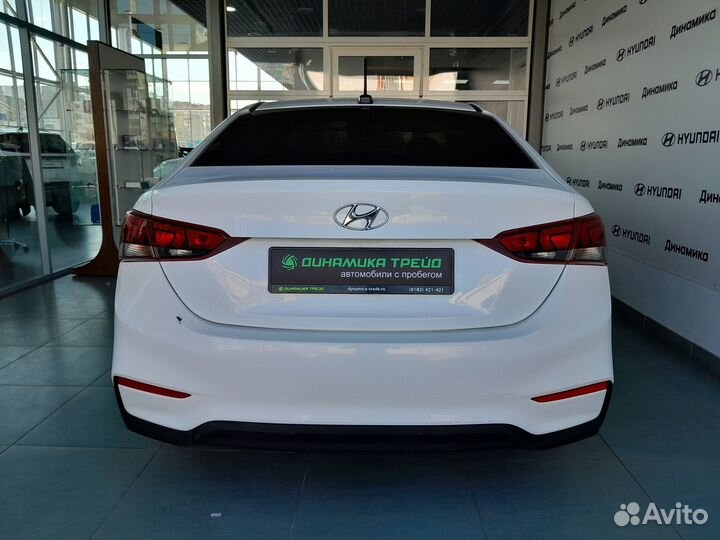 Hyundai Solaris 1.6 МТ, 2018, 121 000 км