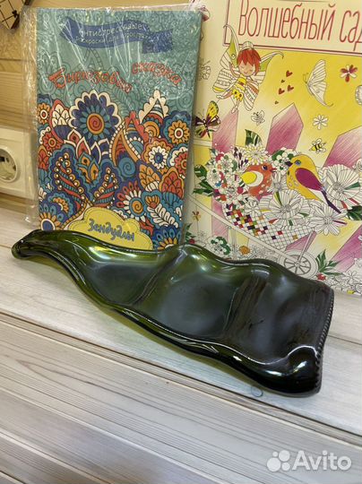 Тарелочка для закусок, бутылка