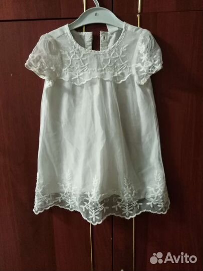 Платье для девочки 74-86