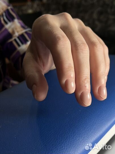 Маникюр с укреплением и покрытием