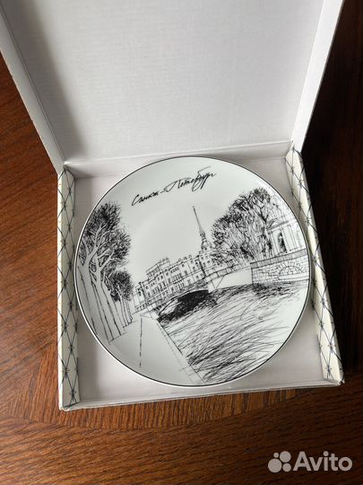 Настенная тарелка, декоративная