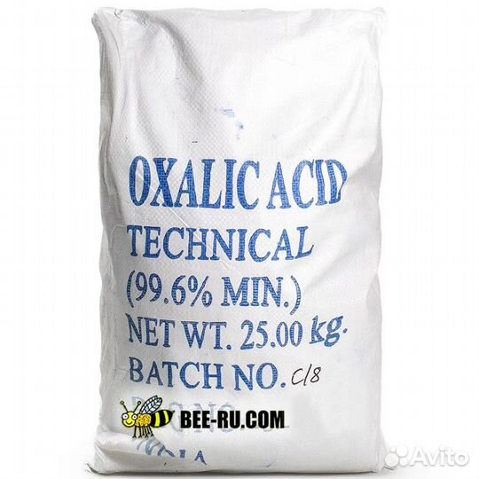 Щавелевая кислота 25 кг