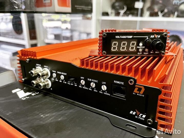 Усилитель 2-канальный DL Audio Raven 2.750