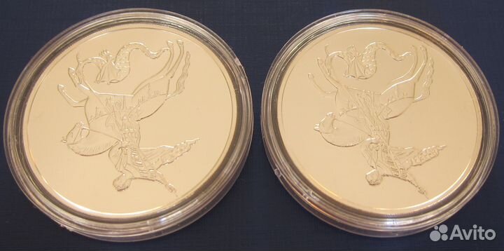 Серебряная монета 3 рубля Георгий Победоносец