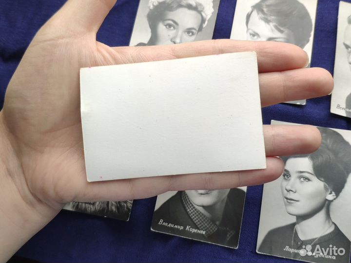 Карточки с советскими актерами