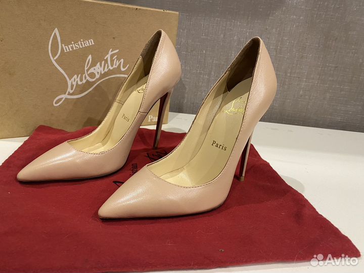 Туфли лодочки christian louboutin 37