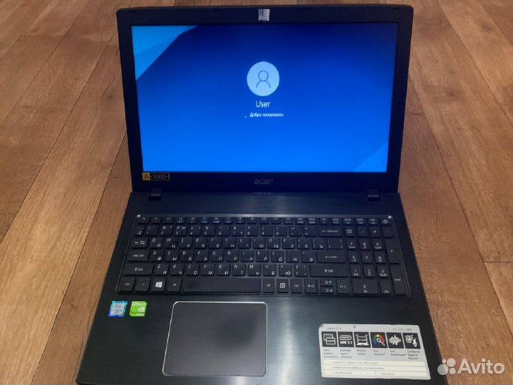 Ноутбук acer Aspire Е 15