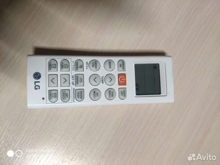 Пульт для кондиционера lg akb74955603