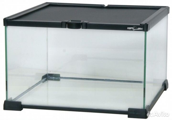 Reptizoo Мини-террариум стекляный 300x300x200 мм с