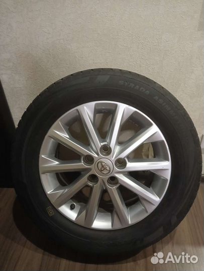 Оригинальные колёса в сборе r16 на camry