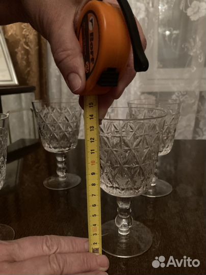 Фужеры хрустальные СССР