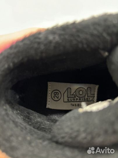 Ботинки для девочки