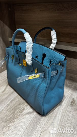 Сумка женская Hermes birkin 35 золото