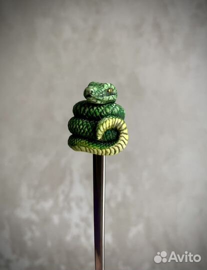 Ложка с декором Змея