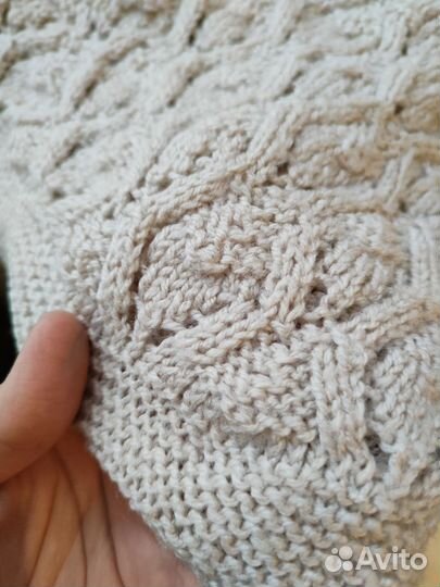 Детское вязанное одеяло (плед)