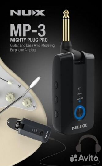 Моделирующий усилитель для наушников NUX MP-3 Migh