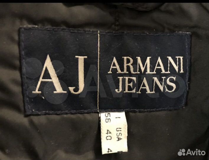 Куртка мужская armani оригинал 58-60