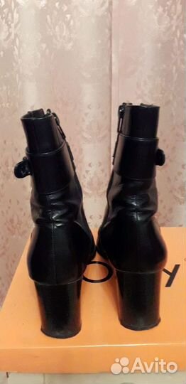 Полусапоги демисезонные, натур. кожа, 41 размер