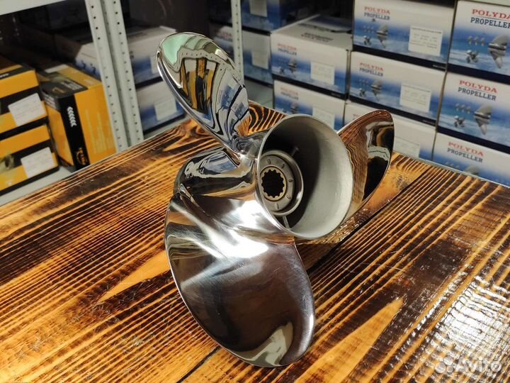 Гребной винт Mercury 40-60; 3x10-3/8x14, сталь