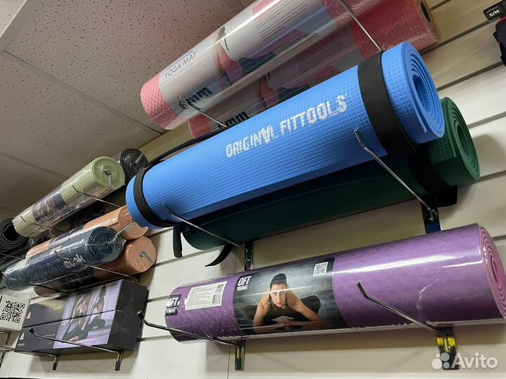 Коврики и аксессуары для йоги, фитнеса