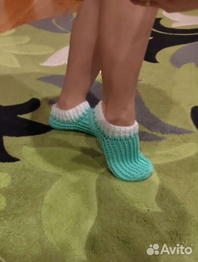 Носочки вязаные ручной работы
