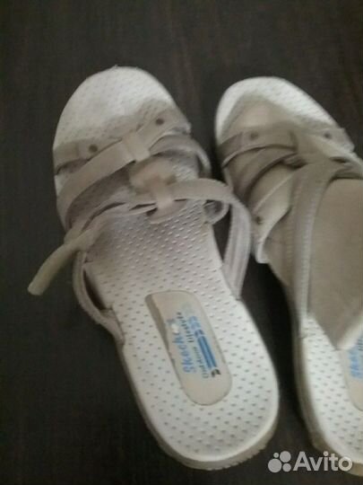 Сандали кожаные