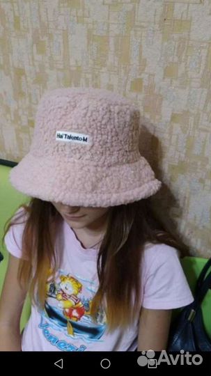 Шляпа новая модная из экомеха