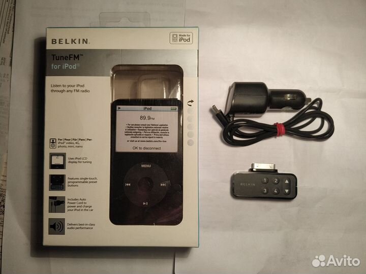 Трансмиттер Belkin TuneFM for iPod