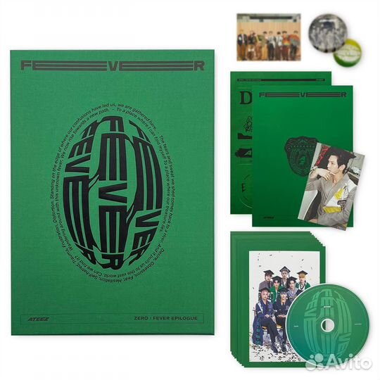 К поп альбом ateez - zero: fever epilogue