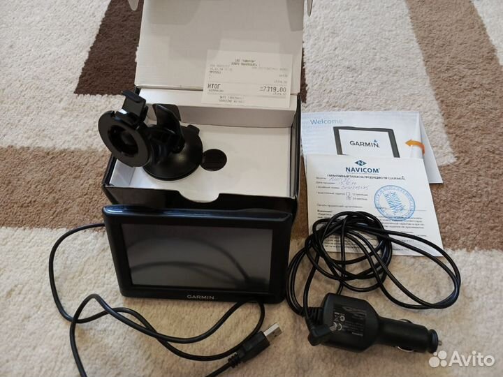 GPS-навигатор garmin nuvi 52lv