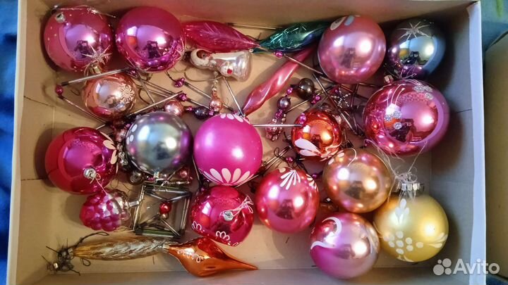 Елочные игрушки СССР