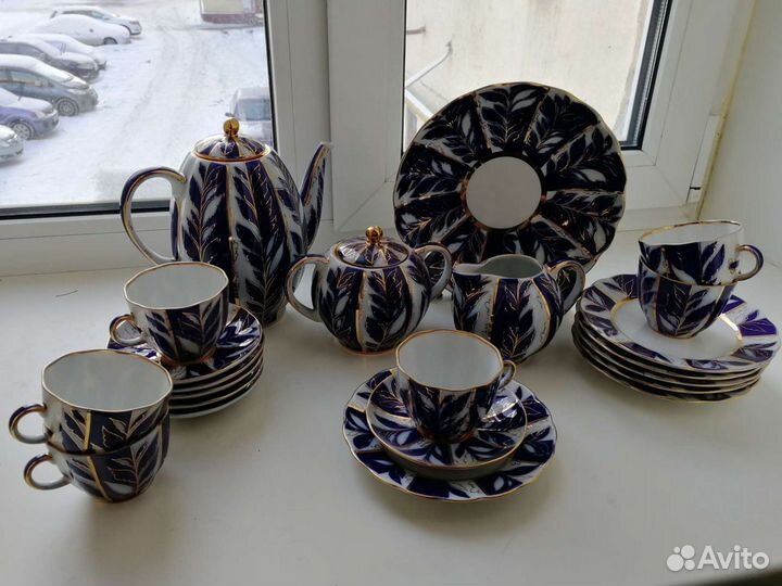 Кофейный сервиз Зимний вечер лфз