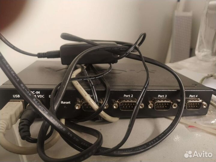 4-х портовый конвертер USB в RS-232/422/485