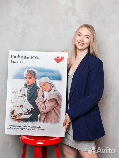 Портрет на холсте по фото Ижевск