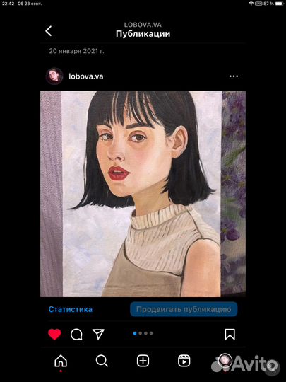 Картина маслом на заказ