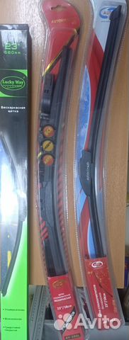 Щетки стеклоочистителя бескаркасные 23