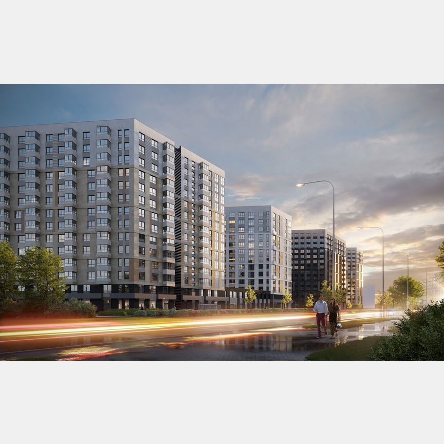 2-к. квартира, 48,7 м², 6/14 эт.