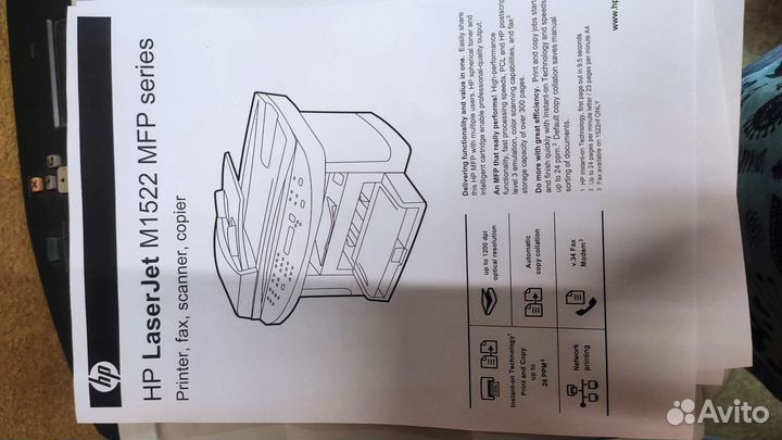 Мфу hp m1522nf